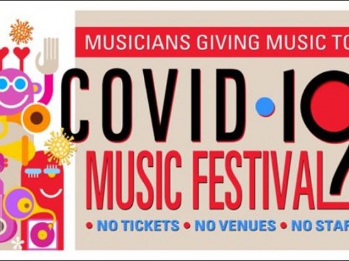 Covid-19 Music Festival banner